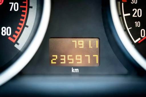 odometra rādījumi