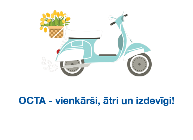 OCTA polise - vienkārši, ātri un izdevīgi